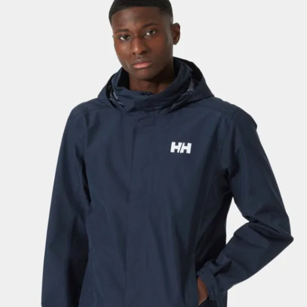Helly Hansen Dubliner Waterproof Jacket Navy Size Large